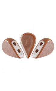 Les perles par Puca® Amos beads Opaque choco luster 13600/14400